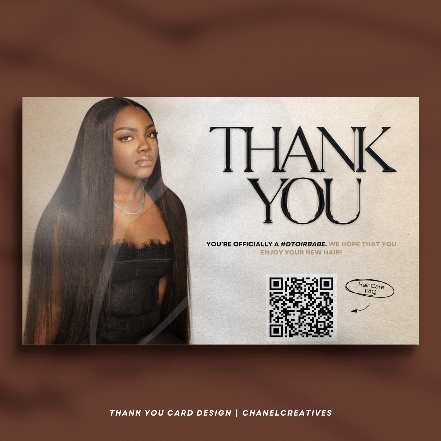Thank You Card Design