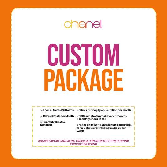 Custom Social Media Package